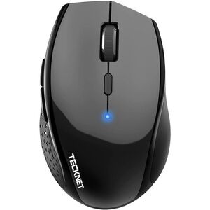 TECKNET Bluetooth Mouse, 4800 DPI Wireless Mouse, 2-Year Battery